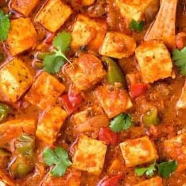 Kadhai Paneer.