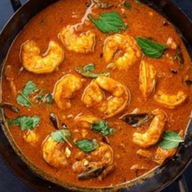 Shrimp Madras.