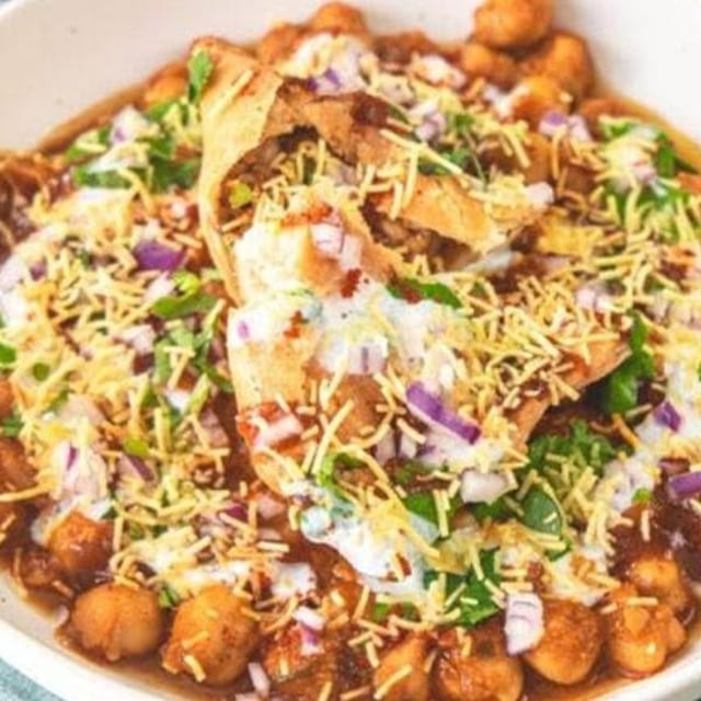 Samosa Chaat.