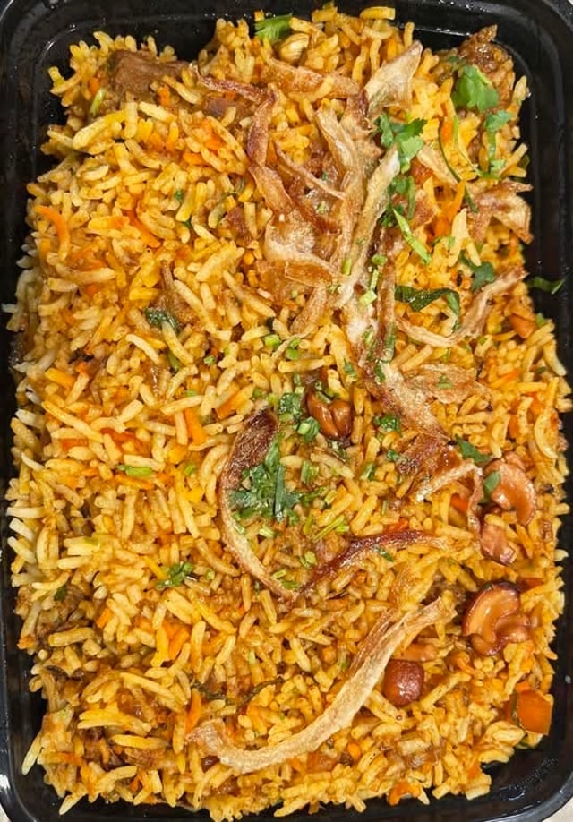 Lamb Biryani.